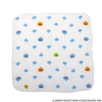 ドラクエベビー＆キッズ ３枚組ガーゼ スライムぴぴぴ ホワイト&times;フリー