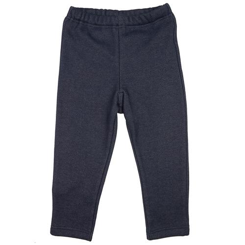 デイリーパンツ 裏シャギー ブルー 80cm