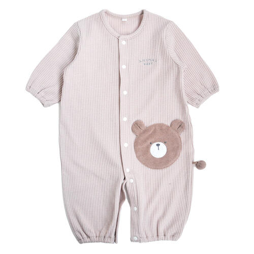 新生児2WAYドレス くまアップリケ (ベージュ×50-70cm) ベビーザらス限定