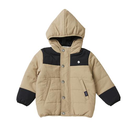 POLO BCS 中綿ジャケット フード ベージュ×90cmベビーザらス限定