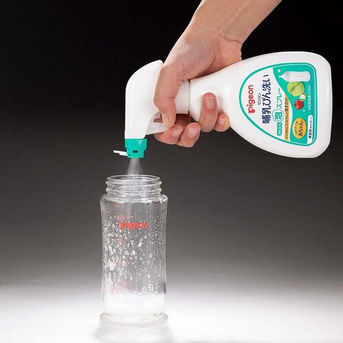 ピジョン 哺乳びん洗い 泡スプレー 270ml