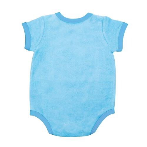 ドラクエベビー＆キッズ パイル半袖ボディスーツ スライム(ブルー×80cm) ベビーザらス限定