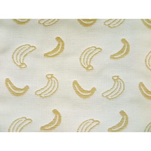 6重織ガーゼハンカチ 3枚組 バナナ柄 ベビーザらス限定