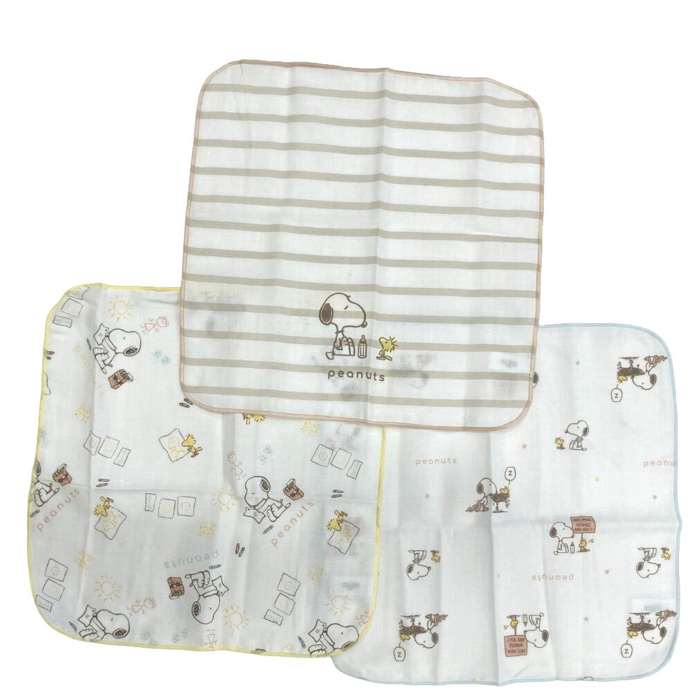 SNOOPY スヌーピー ガーゼ 3枚組 ベビーザらス限定 | マタニティ