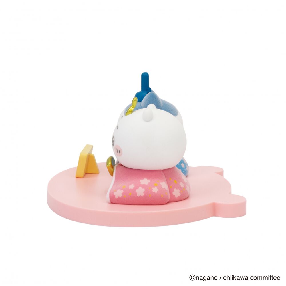 ちいかわ＆ハチワレ ミニ雛人形（142034）お雛さま 親王飾り