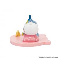 ちいかわ＆ハチワレ ミニ雛人形（142034）お雛さま 親王飾り コンパクト キャラクター かわいい【メーカー直送】