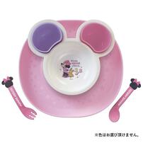 ミニーマウス 食べこぼしキャッチプレート【色ランダム】