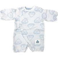 SANRIO サンリオ 多重織ガーゼミニオール ハンギョドン パステルブルー&times;フリー ベビーザらス限定