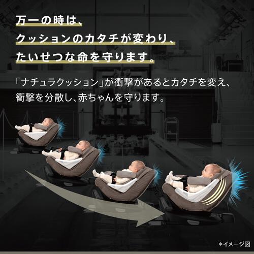 Aprica アップリカ クルリラ エックス プラス AB (グレー)  チャイルドシート ISOFIX固定 R129適合 回転型 新生児～4歳頃まで