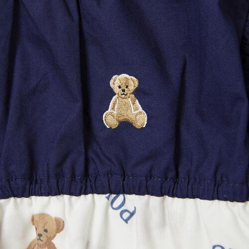 POLO BCS レギンス付フリルロンパース オフホワイト×80cm ベビーザらス限定