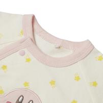 星のカービィ 半袖プレオール 前開き 天竺 ピンク&times;80cm ベビーザらス限定