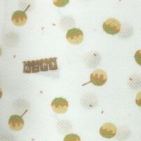 2枚組袖なしシャツ肌着 防汚 ペンギン&times;たこ焼き パステルブルー&times;80cm ベビーザらス限定