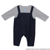 ドラクエベビー＆キッズ 長袖ロンパースサロペット風(ネイビー×約80cm) ベビーザらス限定