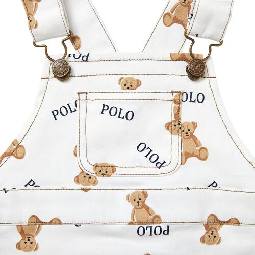 POLO BCS サロペットロンパース オフホワイト&times;70cm ベビーザらス限定