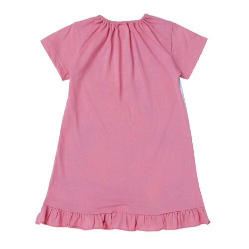 ディズニー ナイトドレス  フリル付き プリンセス ピンク&times;110cm