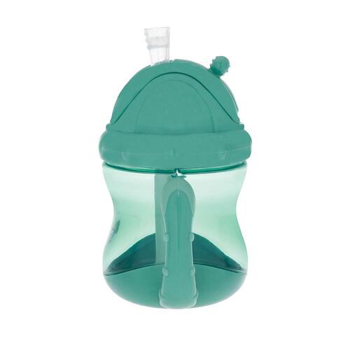 Nuby ヌービー Flip N Sip ツインハンドルマグカップ (グリーン)