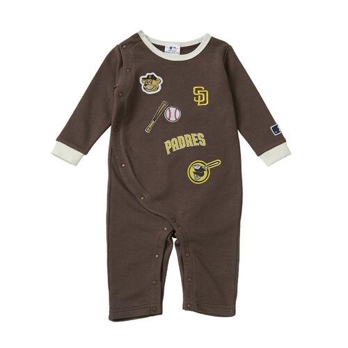 MLB ロンパース パドレス ブラウン×80cm ベビーザらス限定
