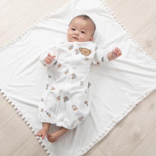 miffy ミッフィー boris ボリス 長袖ドレスオール ベロア 50-70cm ベビーザらス限定