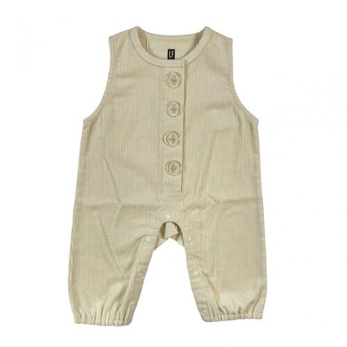 ローリーズファームベビー コーデュロイロンパース オフホワイト×70cm ベビーザらス限定