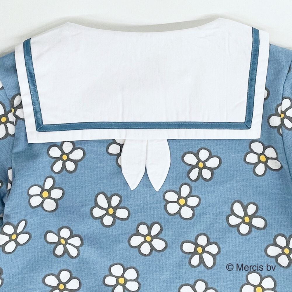 Miffy ミッフィー 花柄ワンピース(ブルー×90cm) | マタニティ