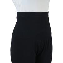 らくちんあったかシームレスレギンス ブラック×M-L