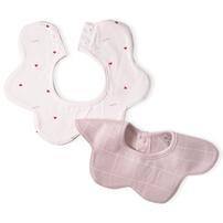 360度スタイ2枚組 ハート柄