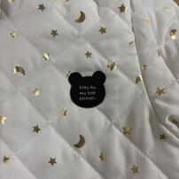 ジャンプスーツ くまみみ ホシツキ柄 ホワイト×80cm ベビーザらス限定