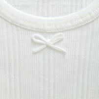 長袖シャツ肌着 2枚組 抗菌防臭ランダムリブ ピンク×100cm ベビーザらス限定