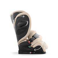 cybex サイベックス パラスG3 (アーモンドベージュプラス) インパクトシールドを備えた前向き装着 ロングユース 生後15カ月頃から12歳頃
