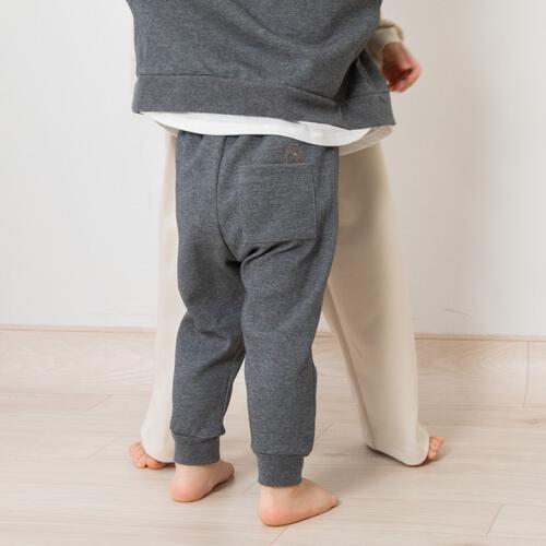 【Babies&ldquo;R&rdquo;Us&times;】機能性おばけ ドライスウェット テーパードパンツ グレー&times;90cm