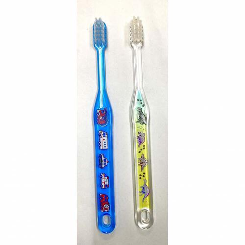 dear BABY ディアベビー キッズ歯ブラシ2本セット 恐竜・緊急車両 ベビーザらス限定