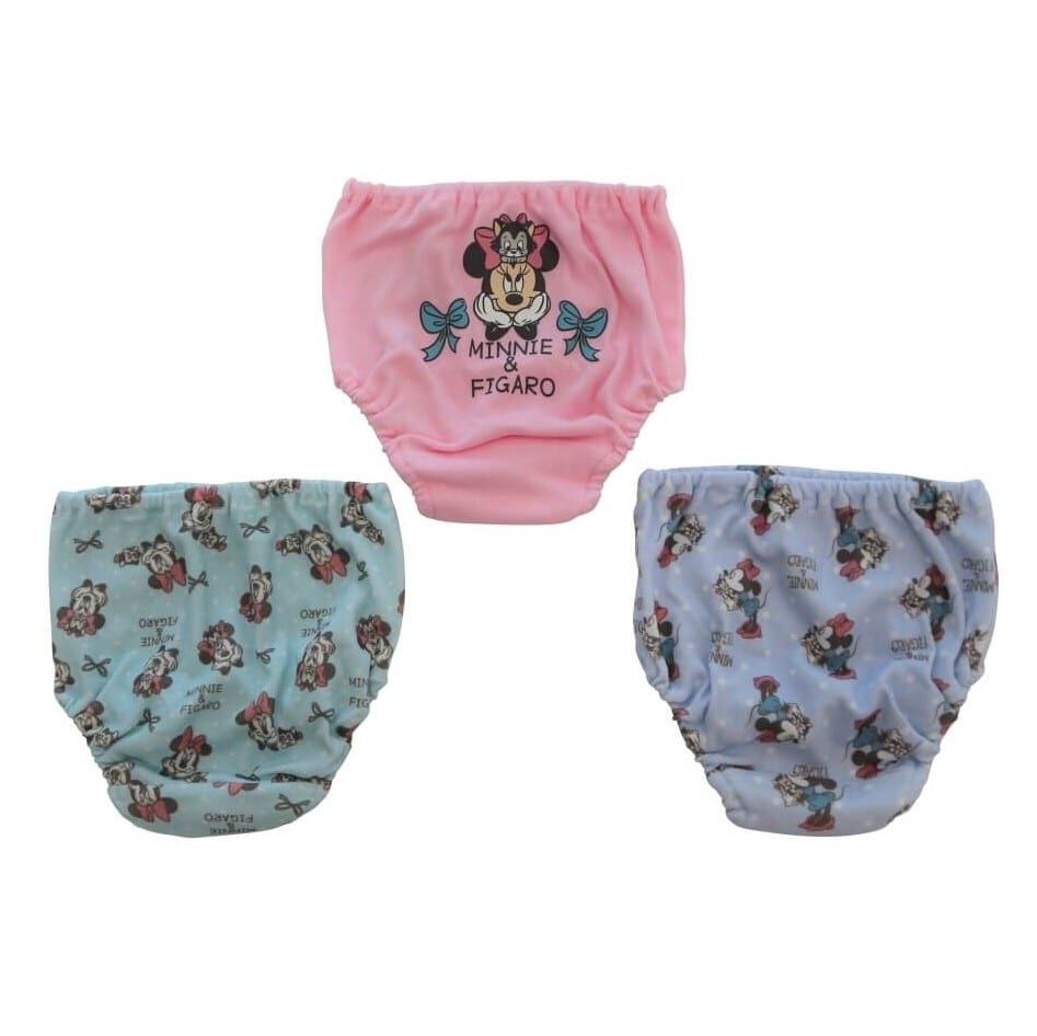 ディズニー 3枚組ショーツ ミニー(ピンク×90cm) ベビーザらス