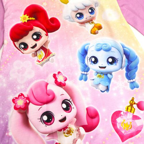 シークレット キャッチ！ティニピン 長袖ナイトドレス フリル付き ピンク×130cm ベビーザらス限定