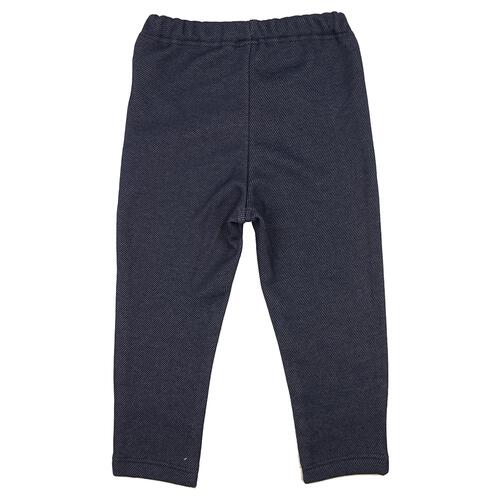 デイリーパンツ 裏シャギー ブルー 80cm