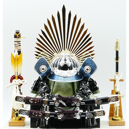 【五月人形】兜ケース飾り「豊臣秀吉ベージュ塗アクリル」（538310）トイザらス・ベビーザらス限定【メーカー直送】