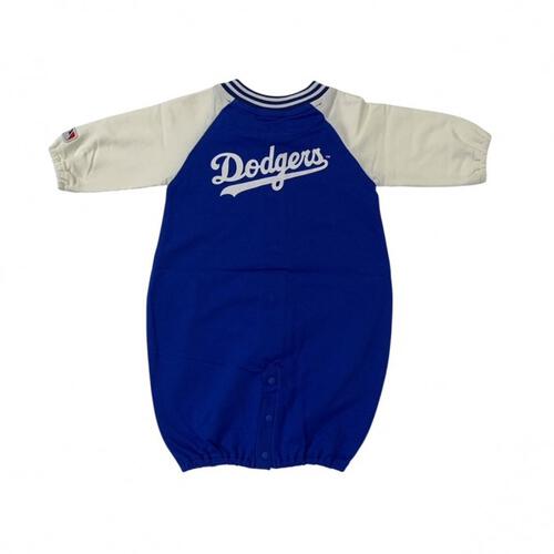 MLB スタジャン風ドレスオール ドジャース ブルー×50-70cm