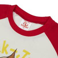 Disney ディズニー ジャックジャック 長袖Tシャツ 天竺 レッド&times;95cm ベビーザらス限定