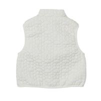 RAT-A-TATR ベスト デイジー柄キルト ホワイト×100cm ベビーザらス限定