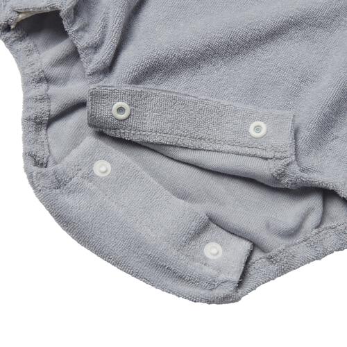 SNOOPY 半袖ボディスーツ 吊りブルマ風 スヌーピー ライトブルー&times;80cm ベビーザらス限定