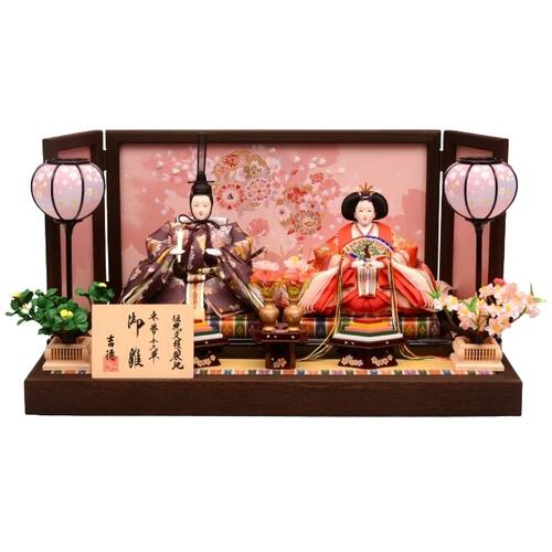 【雛人形】親王飾り「春歌雪輪桜焼桐」 (605846)ひな人形 ひな祭り お雛様 おしゃれ トイザらス・ベビーザらス限定【メーカー直送】