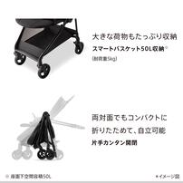 Aprica アップリカ ルーチェ フリー AC (ブラック) 1月～36か月まで 軽量 両対面 4輪フリー