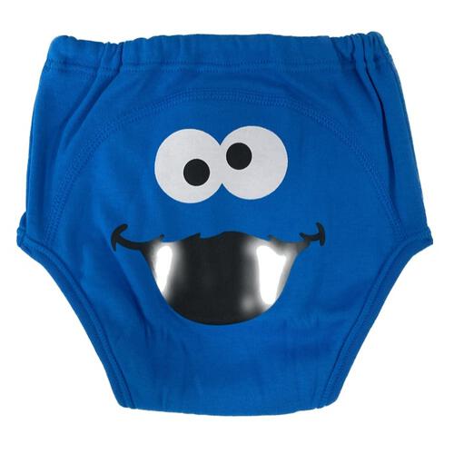 セサミストリートトレパン3枚組(レッド×90cm)