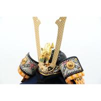 【五月人形】兜飾り 床飾り「桐箱入り兜 黒糸縅」 (528701)コンパクト 男の子 【オンライン限定】 トイザらス・ベビーザらス限定【メーカー直送】