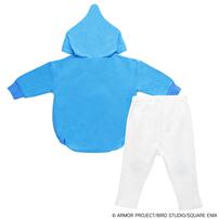 ドラクエベビー＆キッズ レギンス付きボディスーツ スライム(ブルー×約80cm) ベビーザらス限定