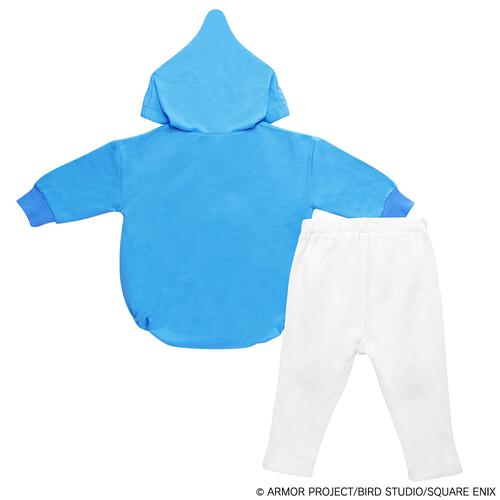 ドラクエベビー＆キッズ レギンス付きボディスーツ スライム(ブルー×約80cm) ベビーザらス限定