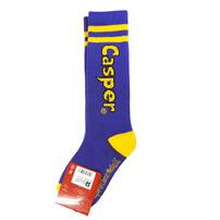 【Universal × chimajiro0730さん】キャスパー 2Pソックス パープル×9-15cm