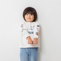 ベビーザらス限定　パウ･パトロール 長袖Ｔシャツ(アイボリー×100cm)