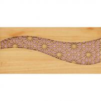 【雛人形】ケース飾り 親王飾り「唐華亀甲模様木目アクリル」 (322989)ひな人形 彩シリーズ おしゃれ トイザらス・ベビーザらス限定【メーカー直送】