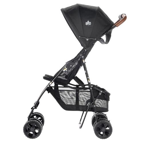 LOGOS ロゴス ツーリングバギー ブラック 折りたたみ ハイシート 大型日よけ付き 7カ月頃 から