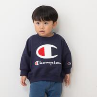 Champion チャンピオン 長袖トレーナー ネイビー×90cmベビーザらス限定